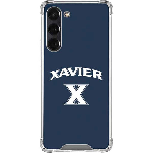 Xavier University Galaxy S24 FE Clear Case
